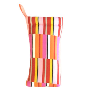 Soft Case by Scot - Beach Towel Stripes Orange Pink