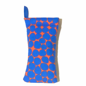 Soft Case by Scot - Desert Raindrops Blue Orange