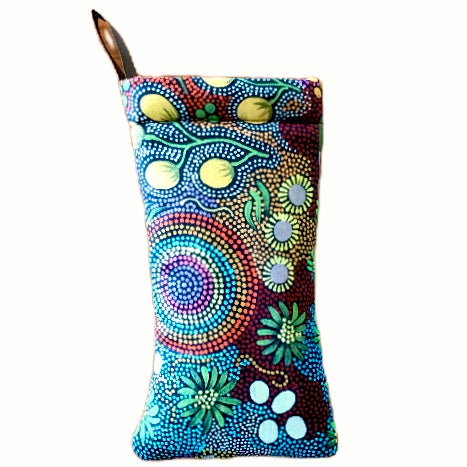 Soft Case by Scot - Budgerigar Dreaming Indigenous