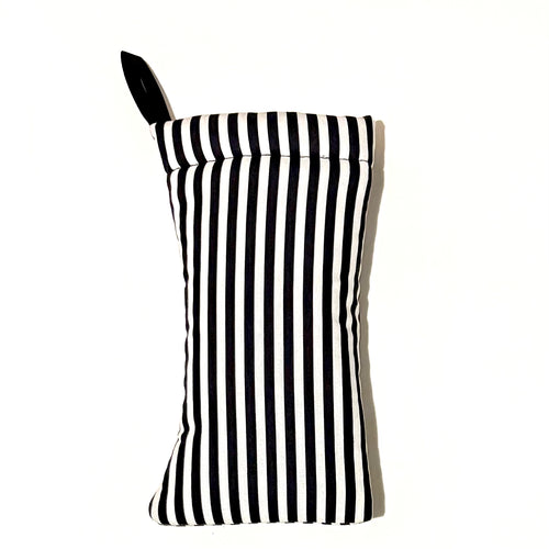 Soft Case by Scot - Monochrome Stripes Black White