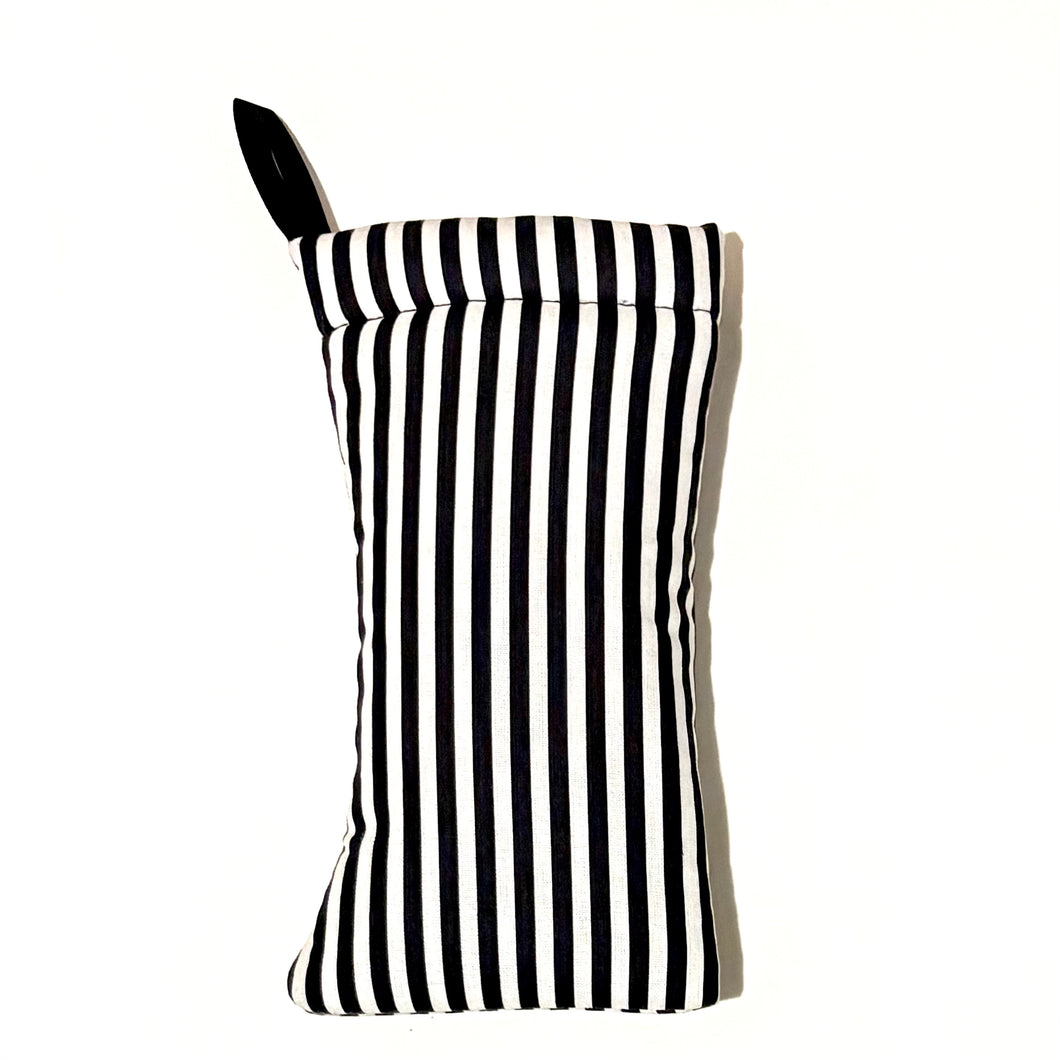 Soft Case by Scot - Monochrome Stripes Black White