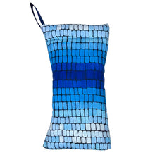 Only 1 Left - Soft Case by Scot - Crocodile Cerulean Blue - Anna Blatman