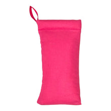 Soft Case by Scot - BLOCK Hot Pink.  Padded Glasses Case/Pouch for Prescription Glasses and Sunglasses