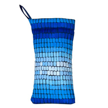 Only 1 Left - Soft Case by Scot - Crocodile Cerulean Blue - Anna Blatman