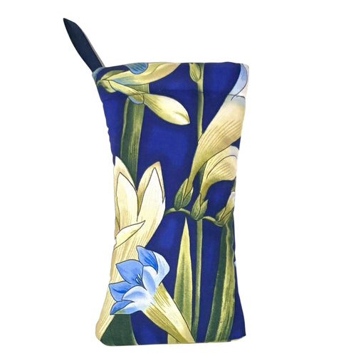 Only 2 Left! Soft Case by Scot - Lily Bloom Zoom Nautical Blue