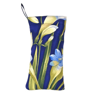 Only 2 Left! Soft Case by Scot - Lily Bloom Zoom Nautical Blue