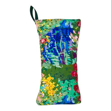 Soft Case by Scot -  Impressionist Garden Green - Anna Blatman.  Padded Glasses Case/Pouch for Prescription Glasses and Sunglasses