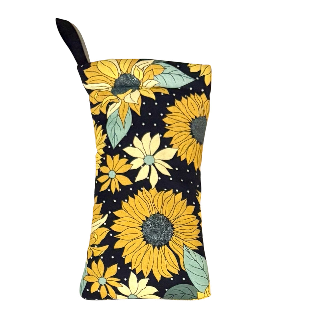 Soft Case by Scot - Sunflowers Black